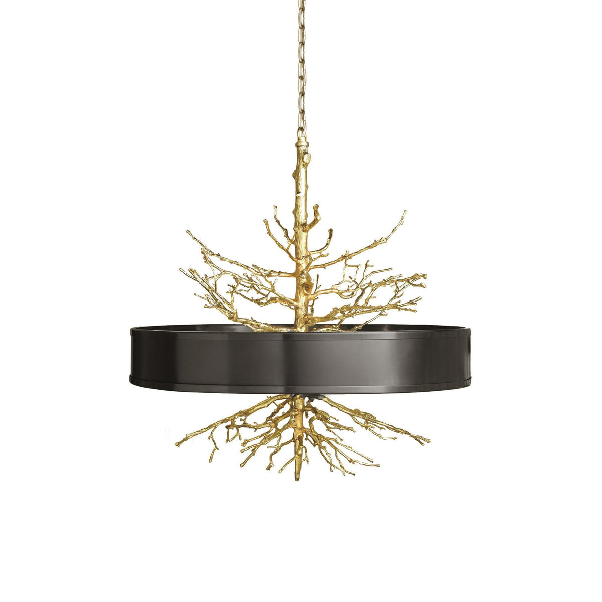 Twig Brass Chandelier