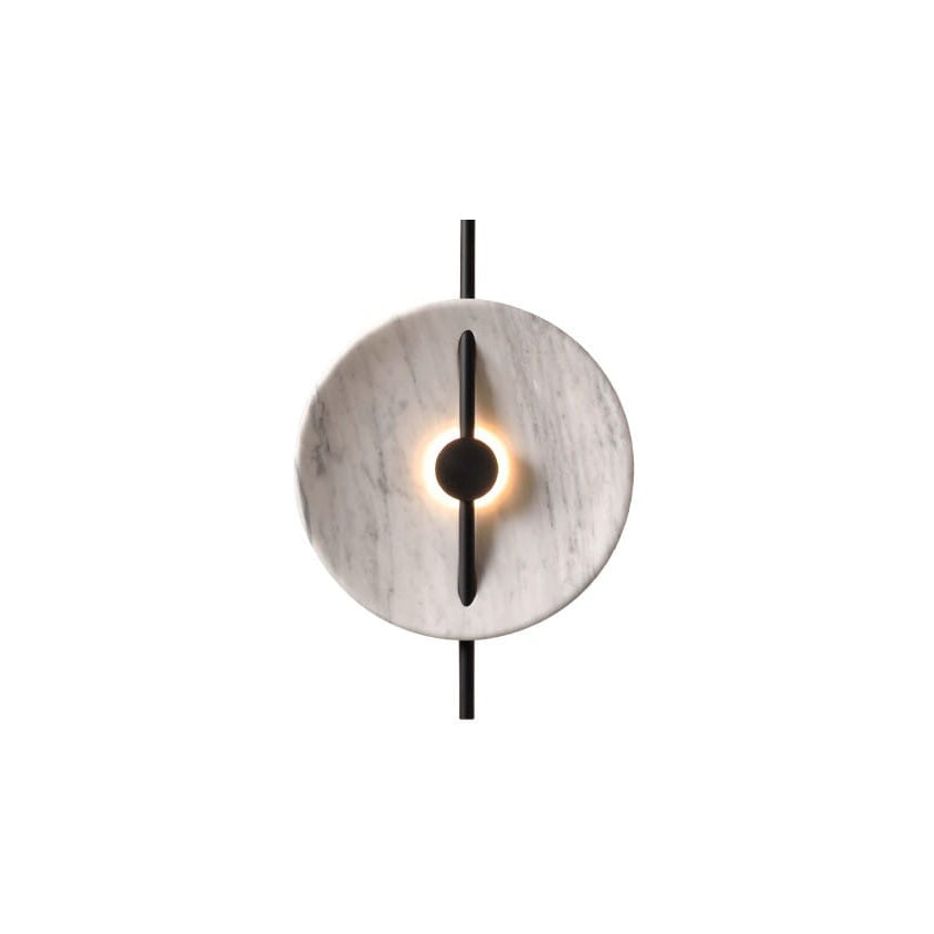 Twin Disc Marble Wall Lamp