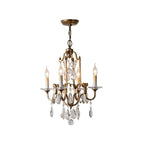 Valentina Chandelier 4 heads Φ 16.5″ x H 21.7″ / Dia 42cm x H 55cm / Gold Chandelier
