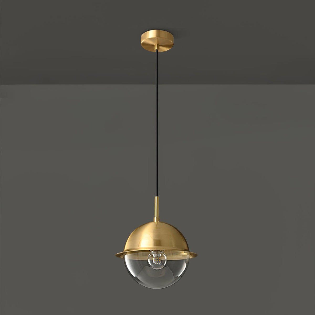 Varus Pendant Lamp ∅ 7.1″ x H 9.4″ / Dia 18cm x H 24cm / Brass Pendant light