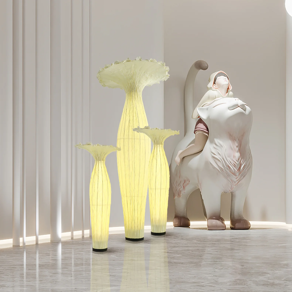Vase Fabric Floor Lamp Floor lamp
