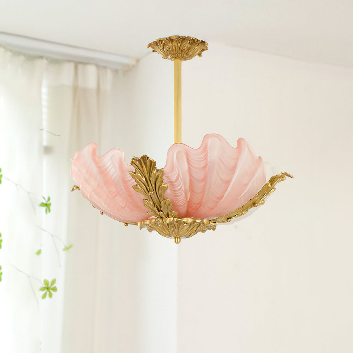 Velmira Shell Ceiling Lamp
