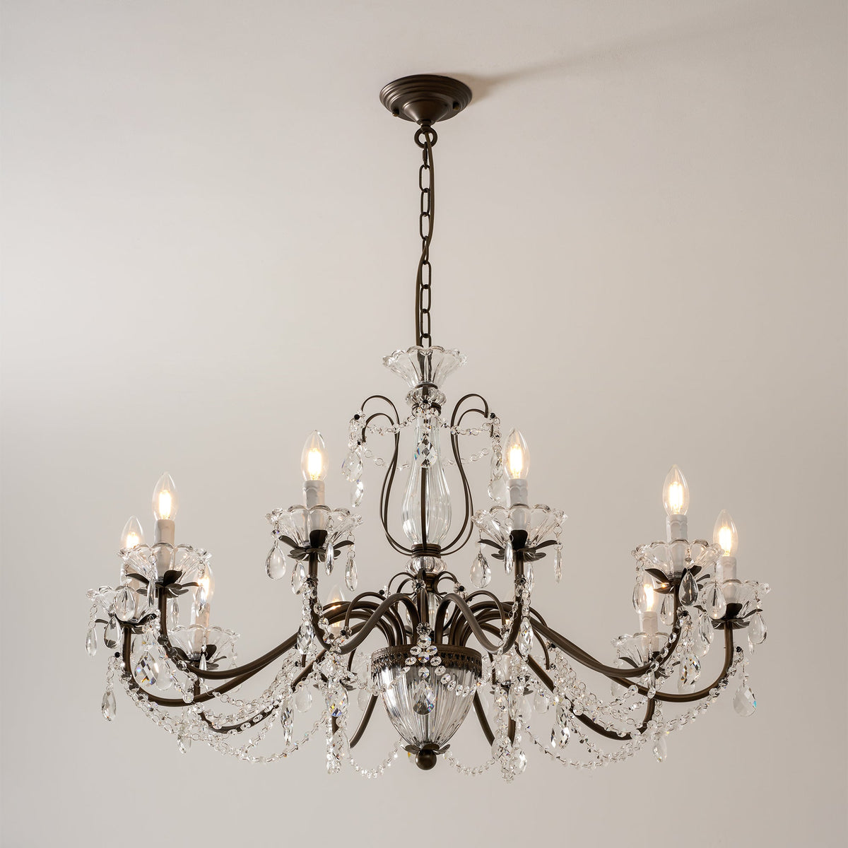 Venatici Crystal Chandelier
