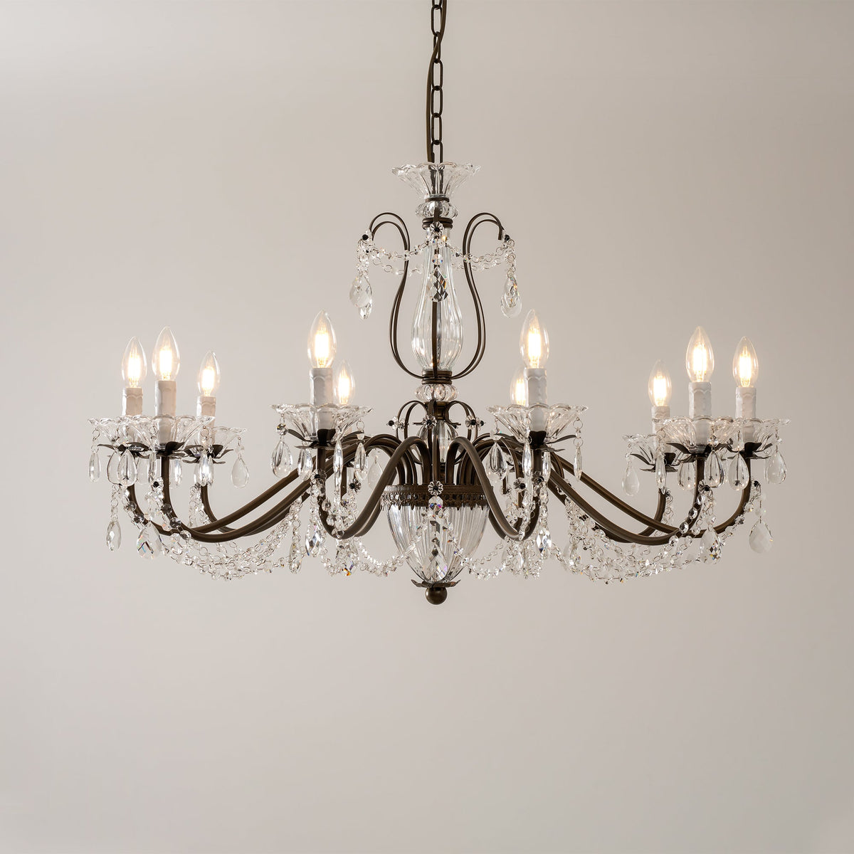 Venatici Crystal Chandelier
