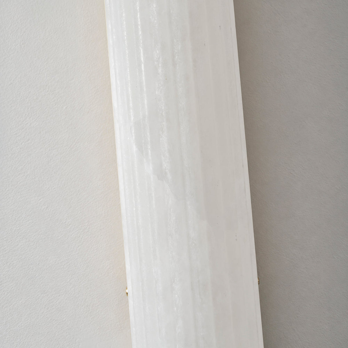 Vertical Alabaster Roller Wall Sconce