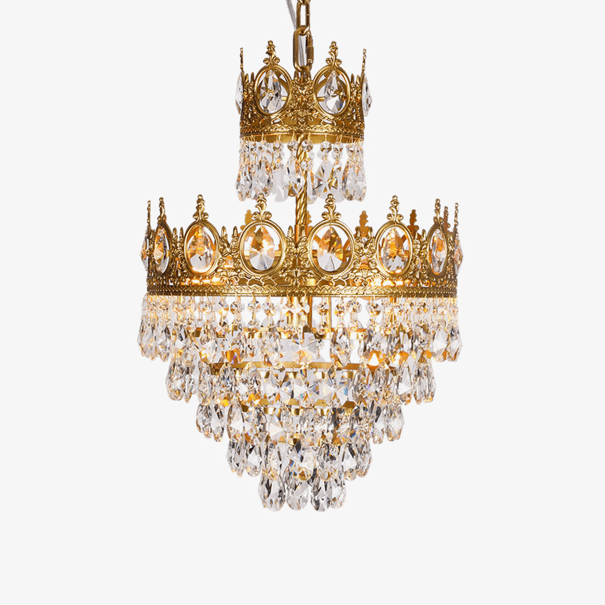 Vintage Crystal Chandelier – Retro Fiend