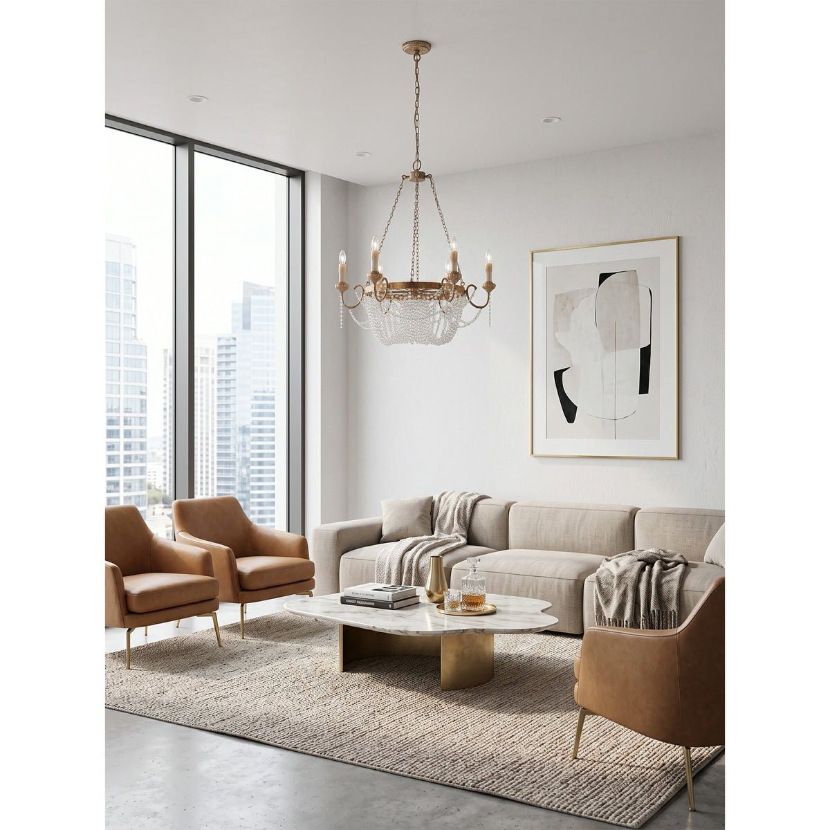 Viola Chandelier