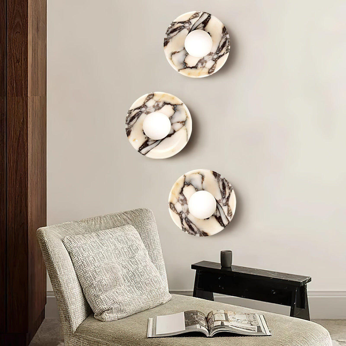 Viola Marble Wall Lamp