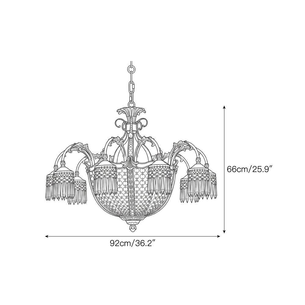 Vivienne Crystal Chandelier