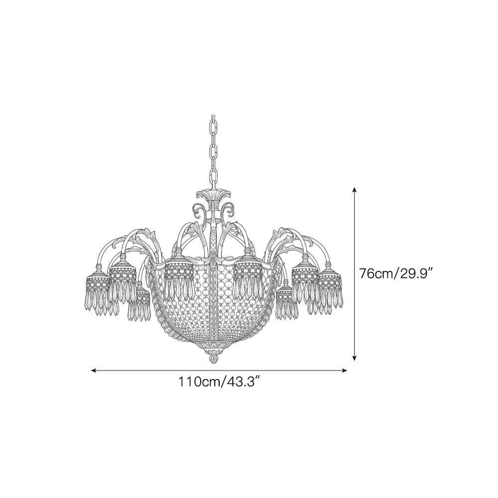 Vivienne Crystal Chandelier