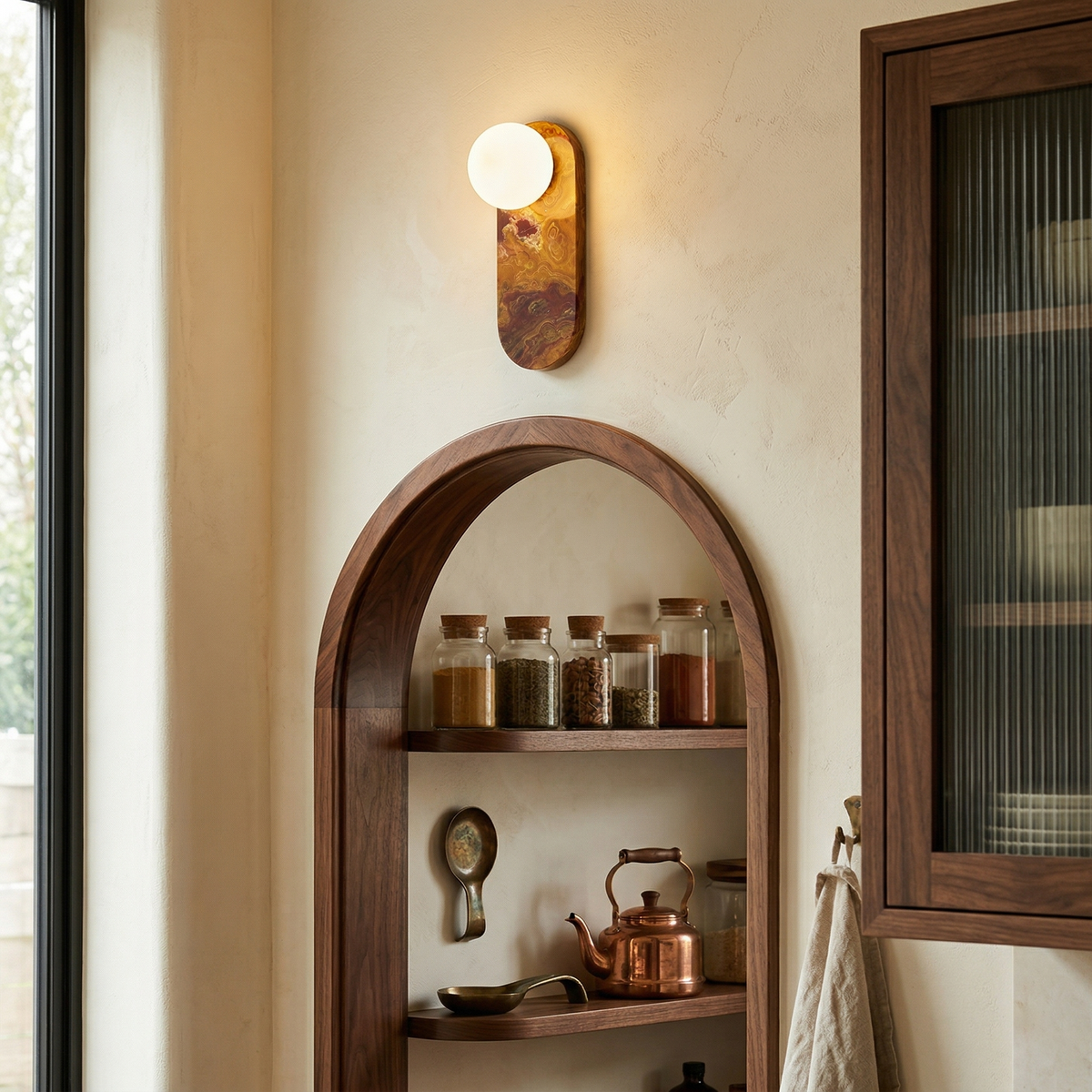 Lucie Marble Wall Lamp