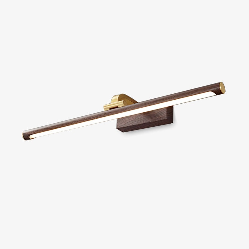 Walnut Color Linear LED Wall Light Wall lamp