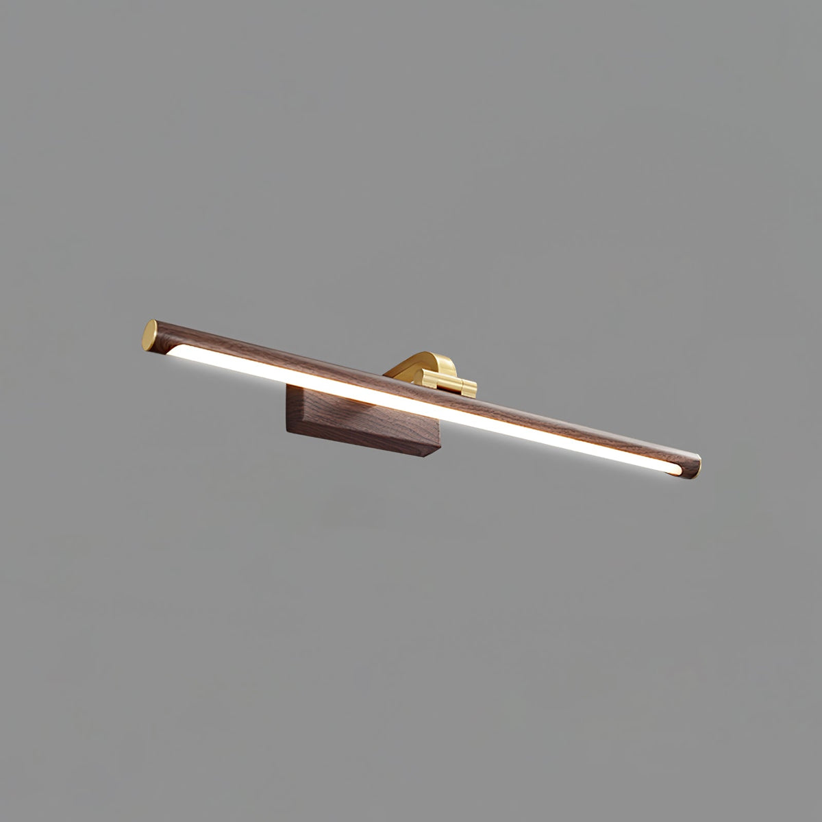 Walnut Color Linear LED Wall Light Wall lamp