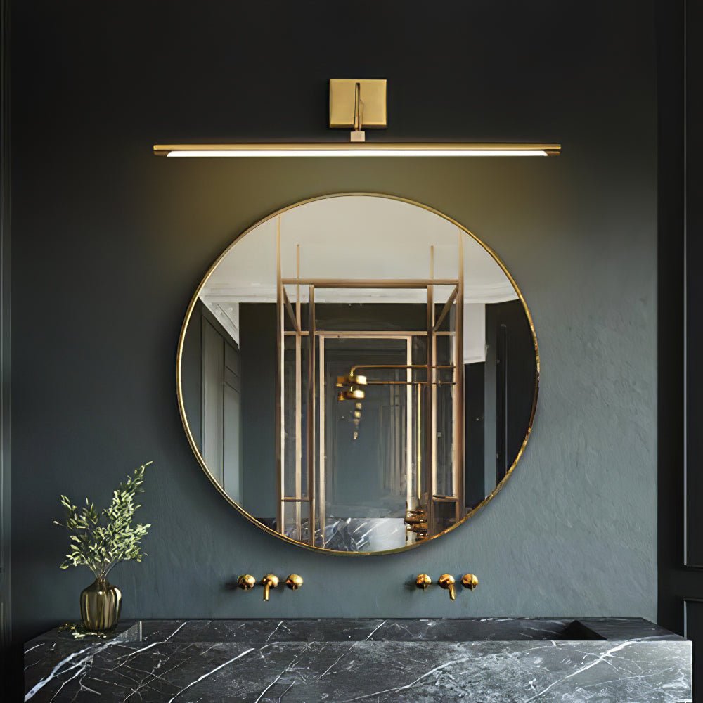 Walnut Color Linear LED Wall Light Wall lamp