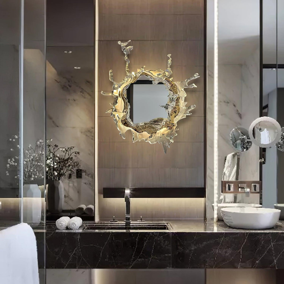 Water Drop Mirror Wall Lamp Wall lamp