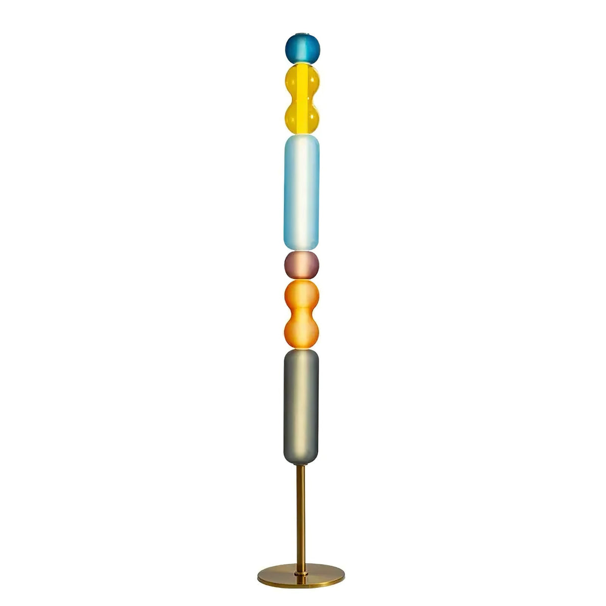 Wave Floor Lamp ∅ 9.8″ x H 61″ / Dia 25cm x H 155cm / US plug / Warm Light Floor lamp