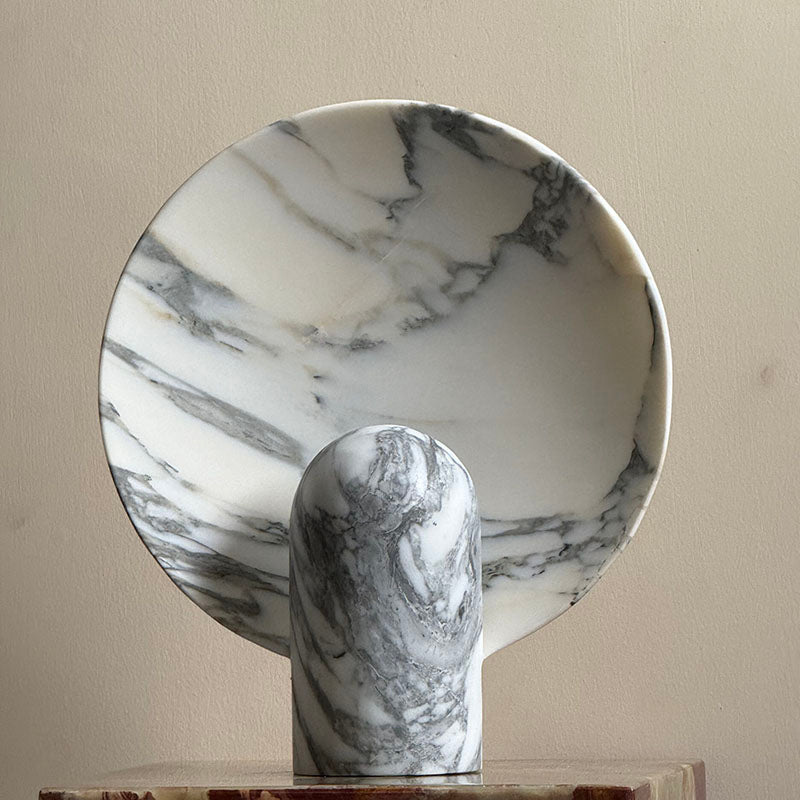Fan Marble Table Lamp