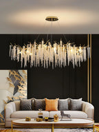 Wisteria Flower Crystal Chandelier Chandelier