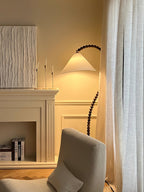 Wooden Bead Floor Lamp Floor lamp