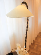 Wooden Bead Floor Lamp Floor lamp