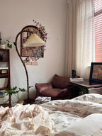 Wooden Bead Floor Lamp Floor lamp