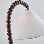 Wooden Bead Floor Lamp Floor lamp
