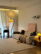 Wooden Bead Floor Lamp Floor lamp