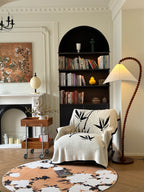Wooden Bead Floor Lamp Floor lamp
