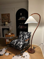 Wooden Bead Floor Lamp Floor lamp