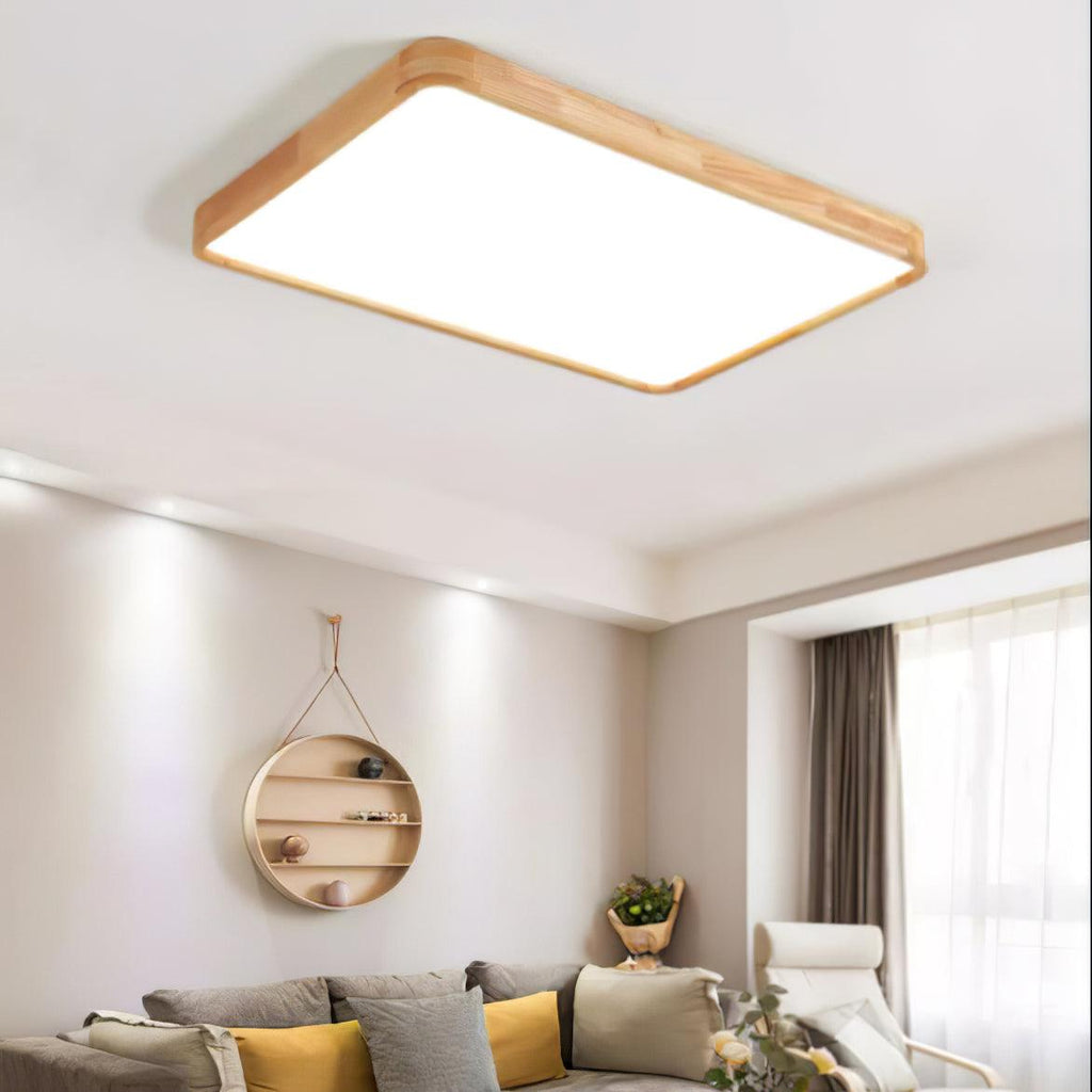 Wooden Geometric Ceiling Light Ceiling lamp