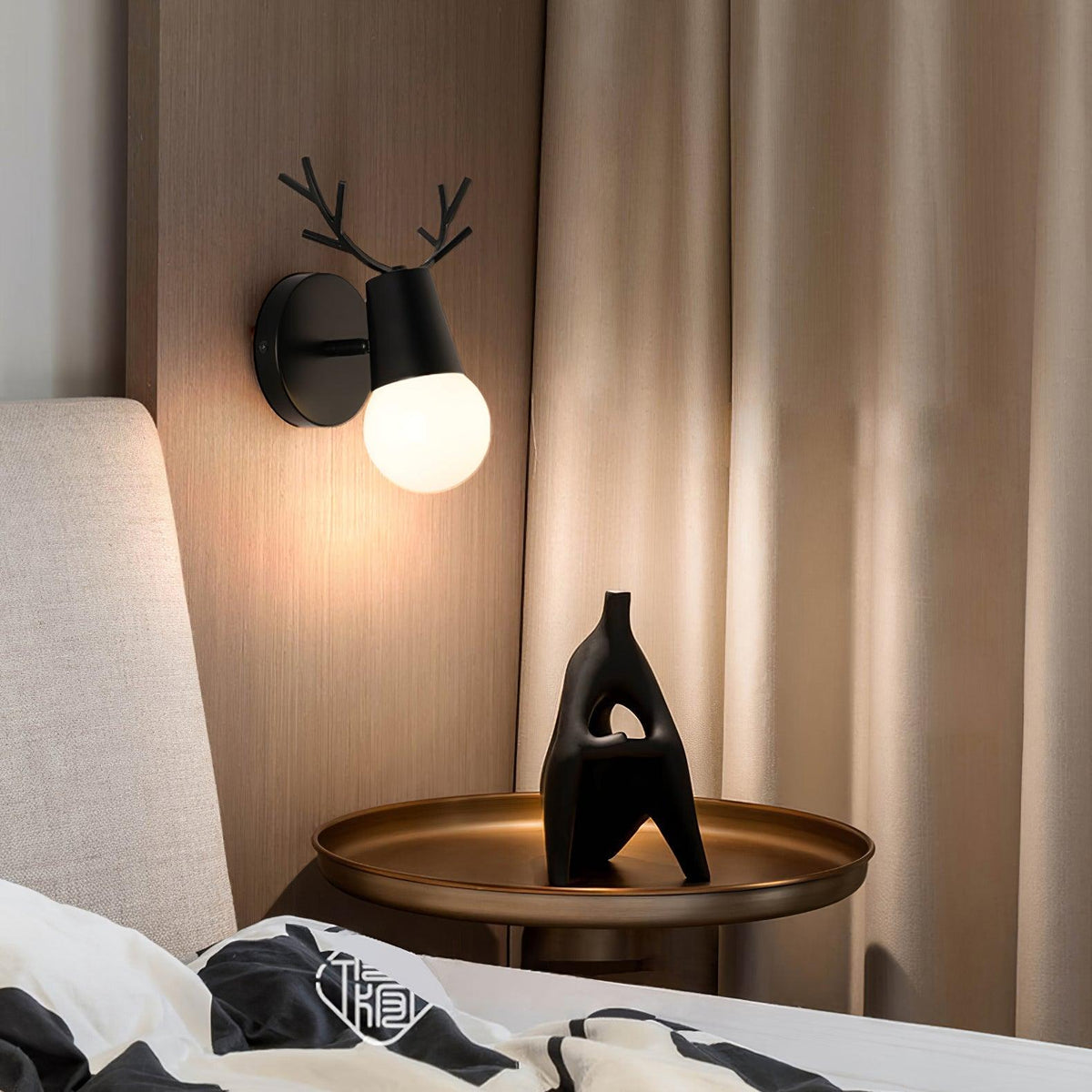 Yeknu Antler Wall Lamp Wall lamp