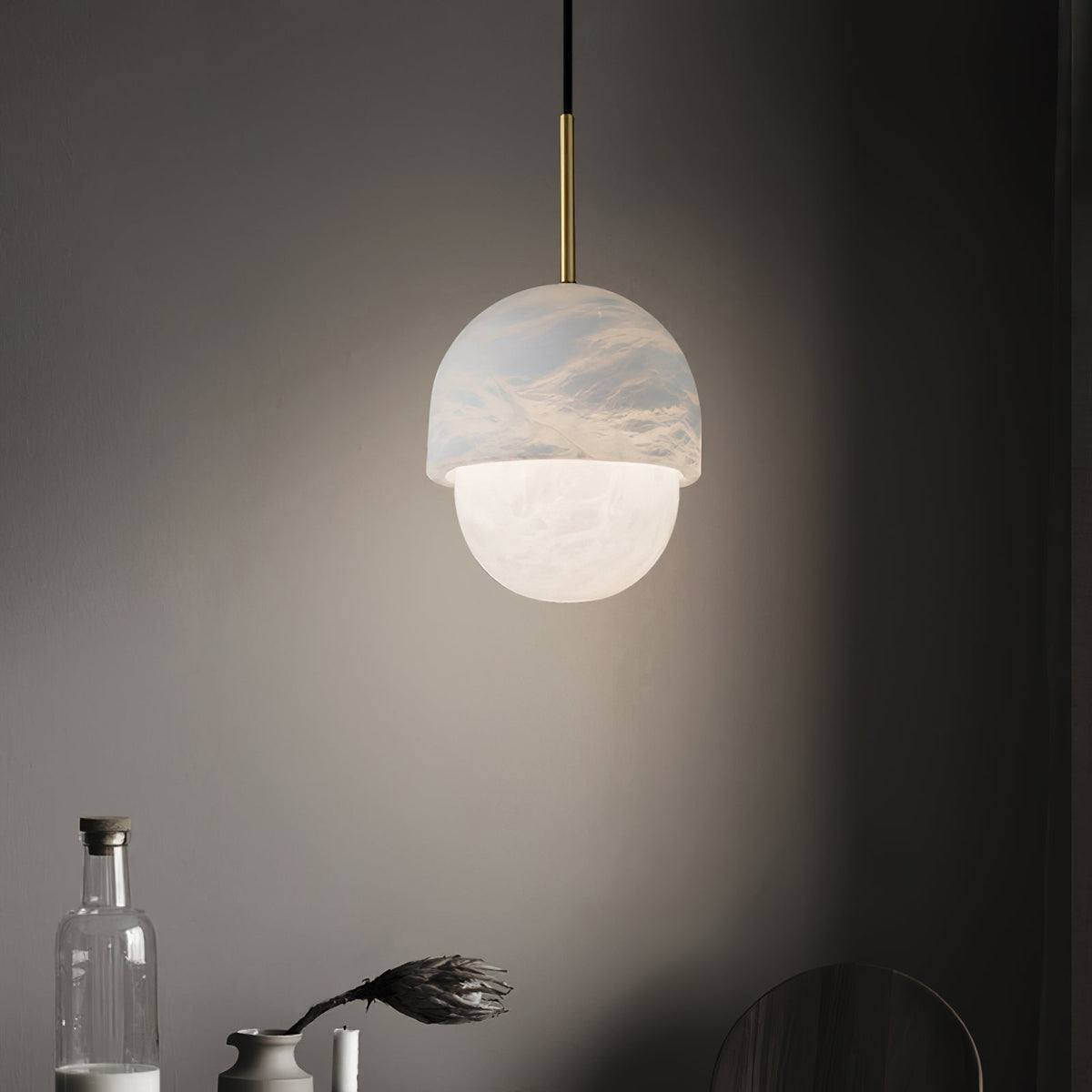 Yoko Alabaster Pendant Light