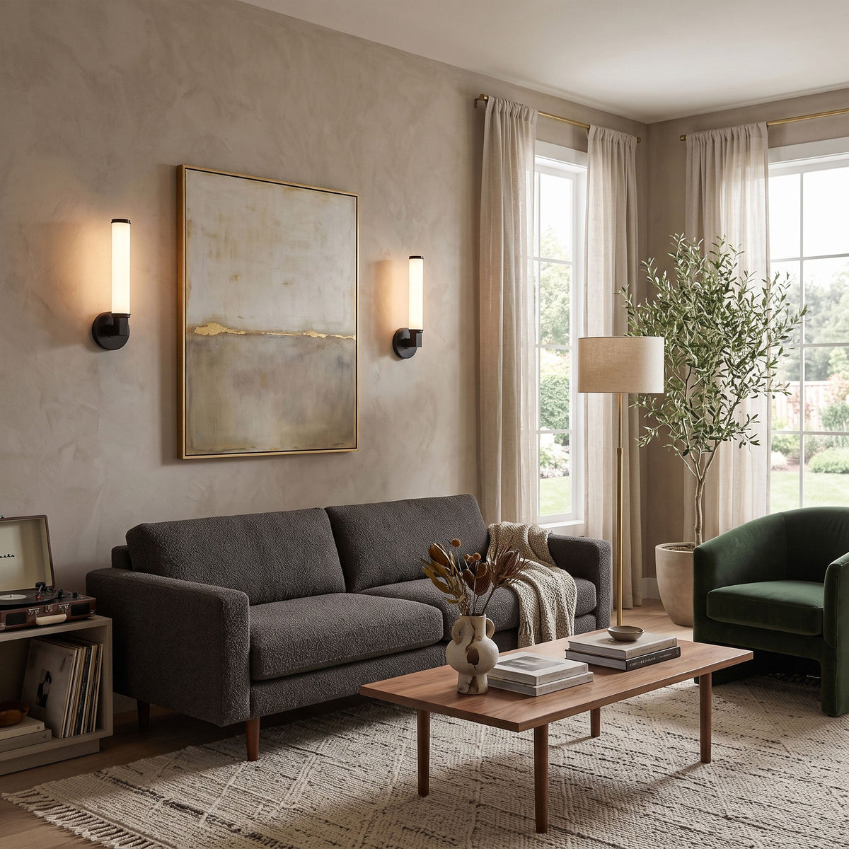 Cromwell Glass Wall Lamp