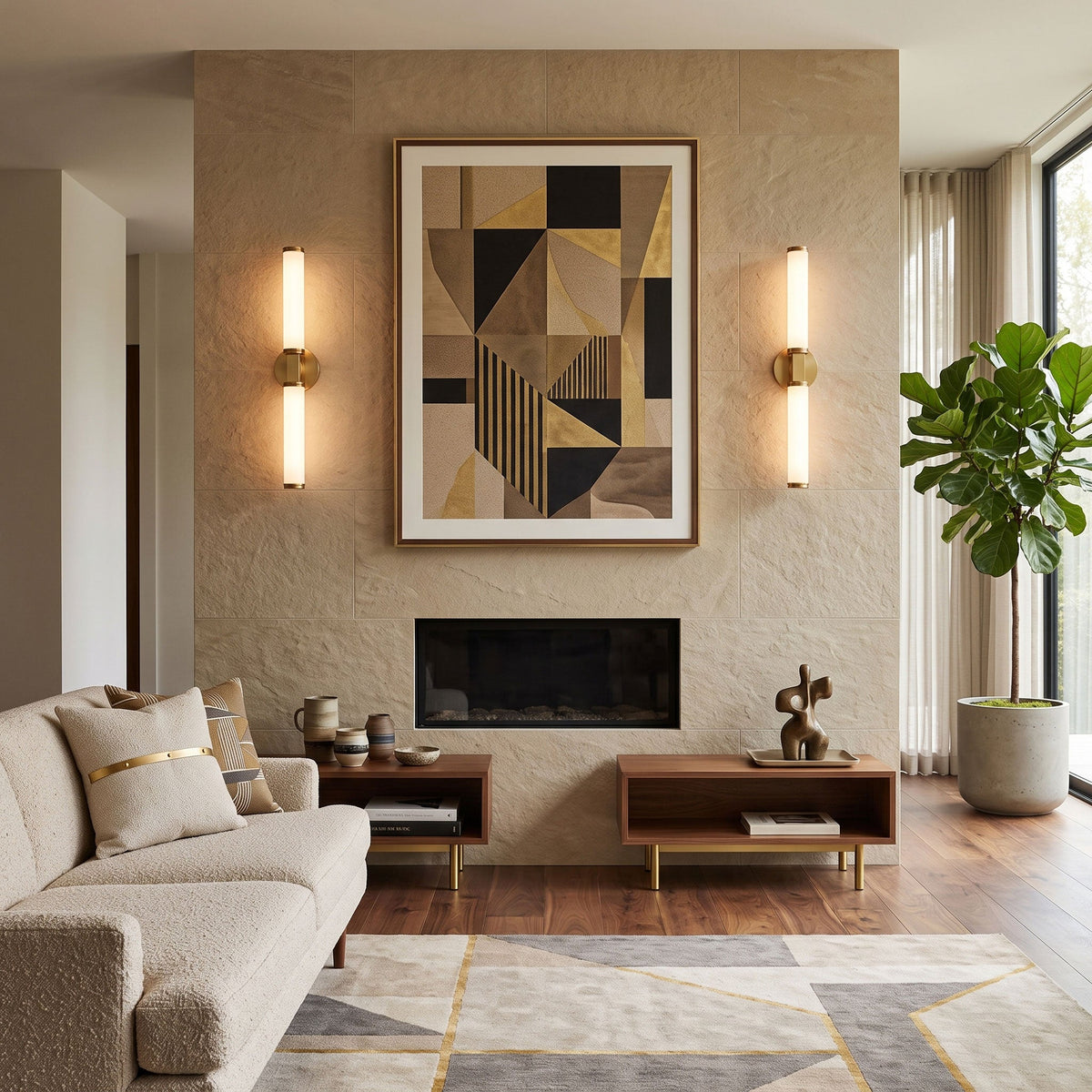 Cromwell Glass Wall Lamp