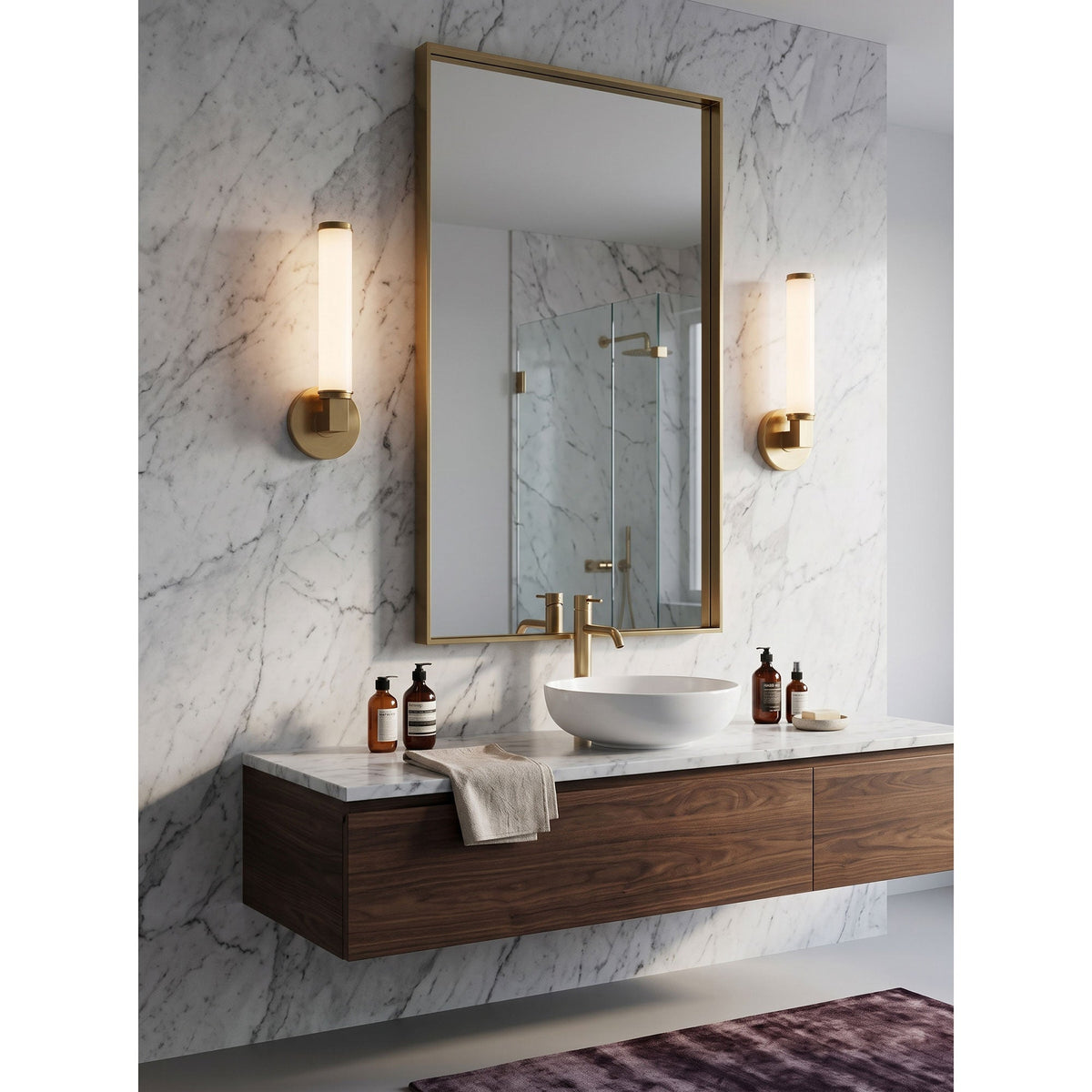 Cromwell Glass Wall Lamp