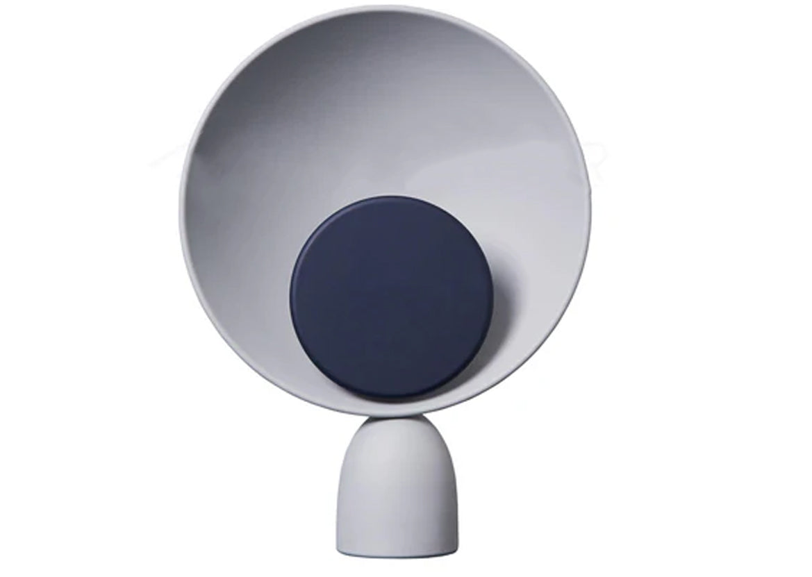 Blooper Table Lamp ? 11″ x H 15″ / Dia 28cm x H 38cm / Gray + Blue / US plug Table lamp