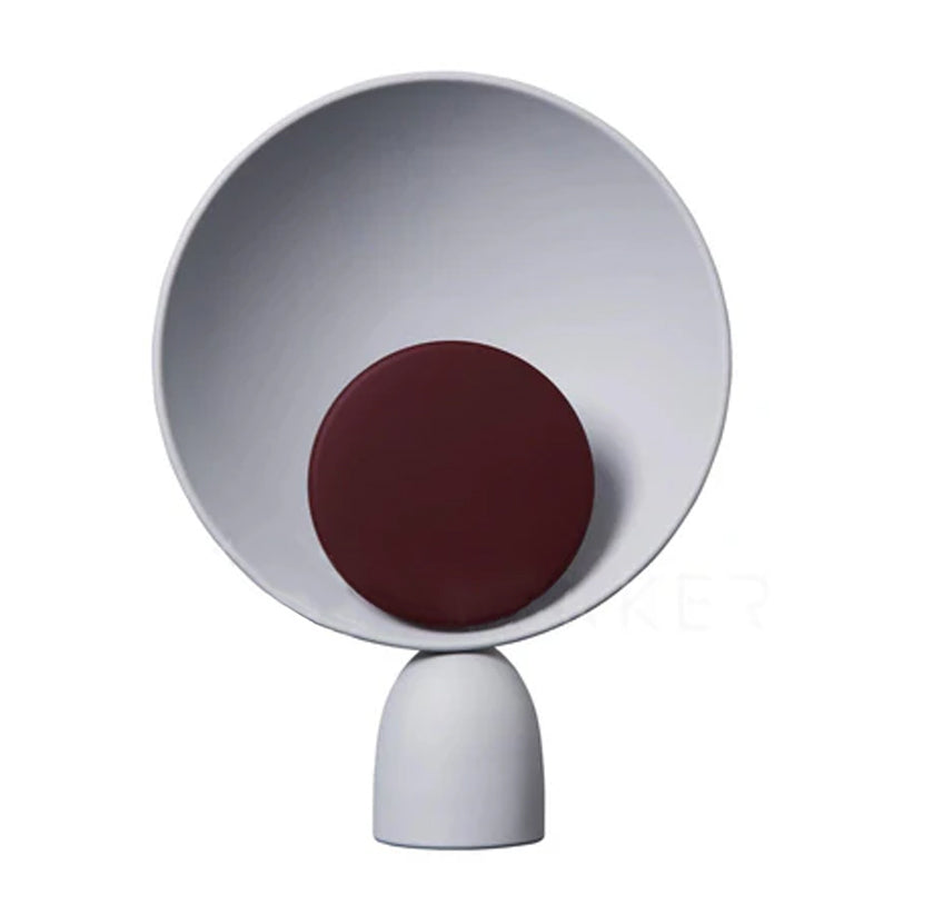 Blooper Table Lamp ? 11″ x H 15″ / Dia 28cm x H 38cm / Gray + Purple / US plug Table lamp