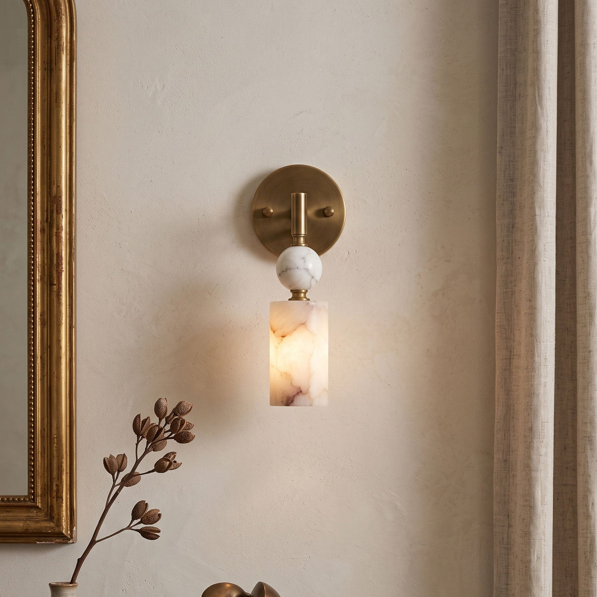 Kingston Marble Wall Lamp