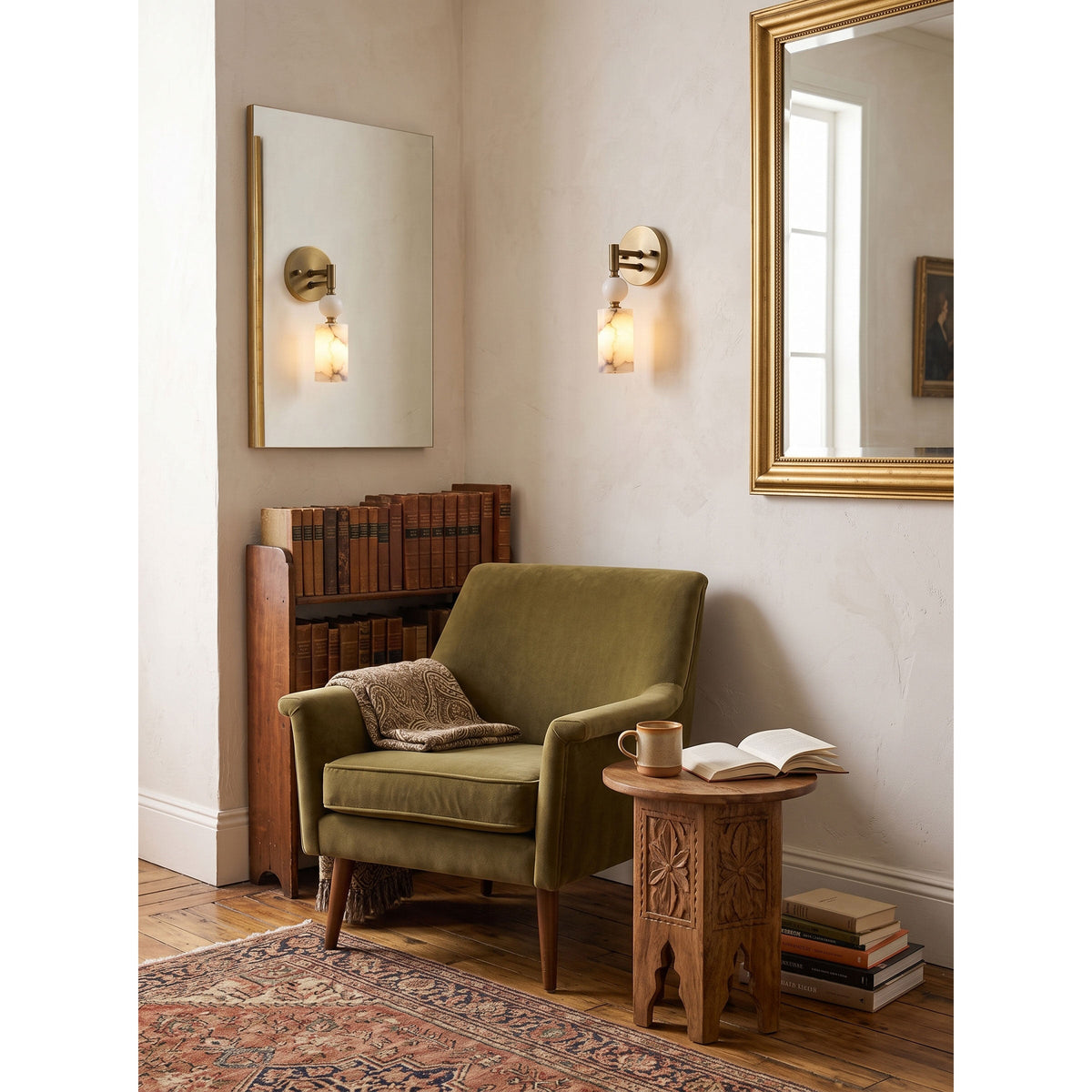 Kingston Marble Wall Lamp