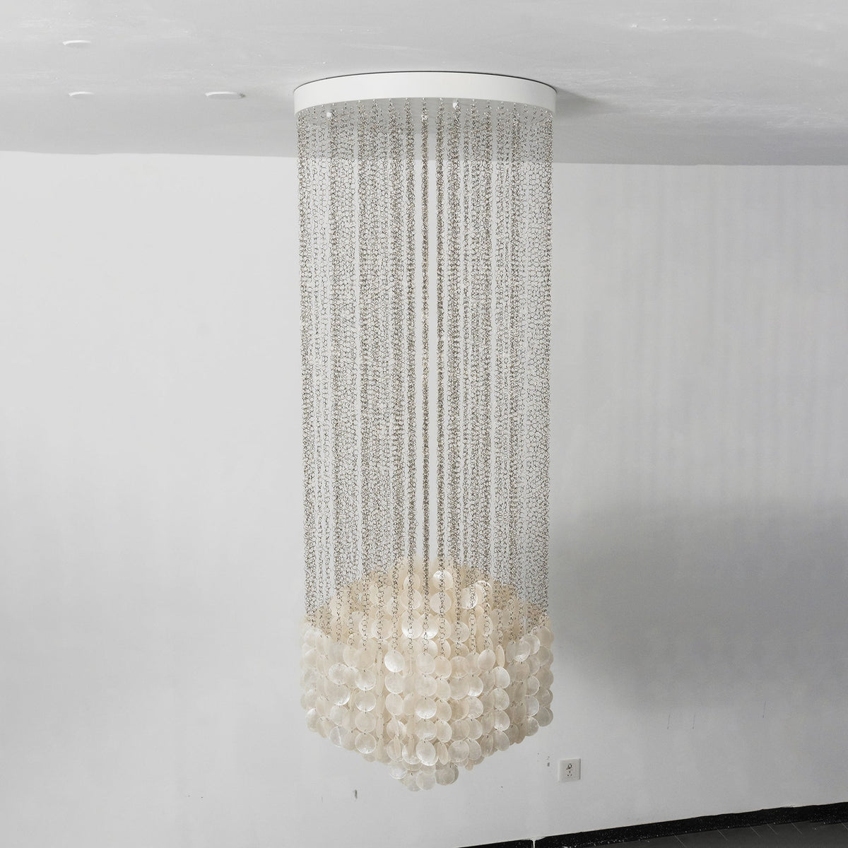 Shell Waterfall Chandelier